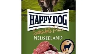 HAPPY DOG Sensible Pure Noua Zeelanda hrana umeda pentru caini cu carne de mie 400 g