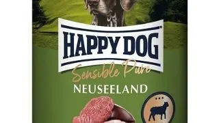 HAPPY DOG Sensible Pure Noua Zeelanda hrana umeda pentru caini cu carne de miel 800 g