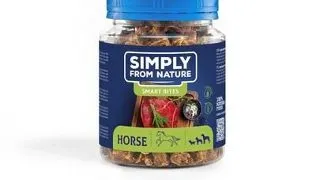 SIMPLY FROM NATURE Smart Bites Recompensa caini, din cal 130 g
