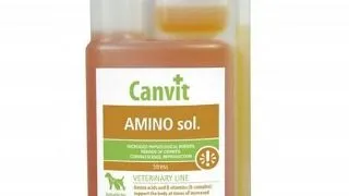 CANVIT Amino Sol. 250ml Supliment nutritiv cu aminoacizi pentru regenerare, pentru caini si pisici