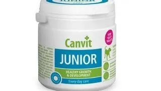 CANVIT Dog Junior 100 g complex de vitamine pentru catelusi