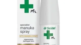 Spray rani caini pisici cu miere de Manuka Dr. Seidel 50 ml