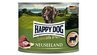 HAPPY DOG Sensible Pure Noua Zeelanda Hrana umeda cu miel pentru caini 200 g