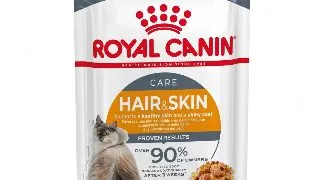 Royal Canin Hair&Skin Care Adult hrana umeda pisica, piele si blana (in aspic) 85g
