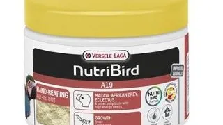 VERSELE-LAGA Nutribird A19 Hrana completa pentru hranirea puilor de pasare cu cerinte energetice ridicate 800 g