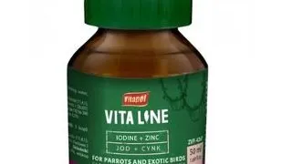 VITAPOL Vitaline Zinc + iod pentru passri exotice 50ml