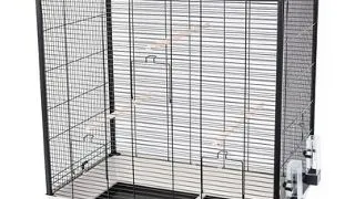 INTERZOO Nicola Colivie rotunjita pentru pasari 78 cm gri deschis