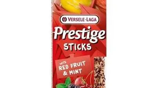 VERSELE-LAGA Prestige Sticks 2 batoane canari cu fructe rosii si menta 60g