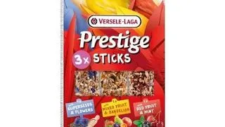 VERSELE-LAGA Prestige Sticks 3 sticksuri pentru canari, mix arome 90g
