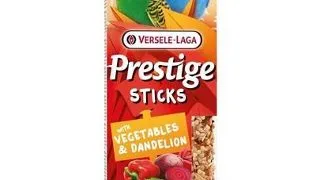 VERSELE-LAGA Prestige Sticks 2 stick papagali mici cu legume si papadie 60g