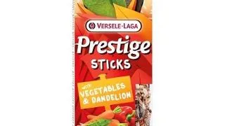 VERSELE-LAGA Prestige Sticks 2 batoane cu legume si papadie pentru papagali mari 140g