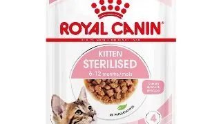 Royal Canin Kitten Sterilised hrana umeda pisica sterilizata junior (in sos), 85g