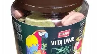 VITAPOL Biscuiti pentru papagali, vegetali 240 g