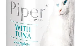 Hrana umeda PIPER CAT STERILISED, carne de ton 400g 400g