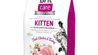 Hrana uscata pentru pisici Brit Care GF, Healthy Growth & Development 400g