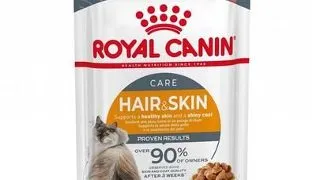 ROYAL CANIN Hair&amp;Skin hrana umeda in sos pisica pentru piele si blana sanatoase, 12 x 85 g