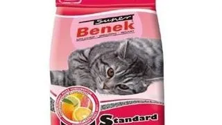 BENEK Super Standard Citrus Freshness nisip pentru litiera, miros citric 5 L