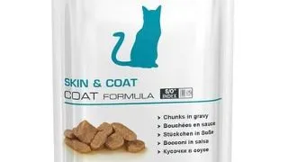 ROYAL CANIN Cat Skin&amp;Coat 12 x 85 gr hrana umeda dietetica pentru pisici adulte cu piele sensibila