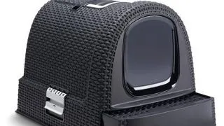 CURVER Litiera acoperita pentru pisici 51 x 38.5 x 39.5 cm, negru