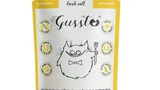 GUSSTO Cat Fresh Calf CARNE PROASPATA DE VITEL 85 g