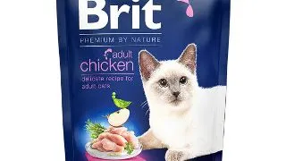 Hrana uscata pentru pisici Brit Premium By Nature Adult, Chicken, 1.5Kg 1.5kg