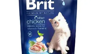 Hrana uscata pentru pisici Brit Premium By Nature Kitten, Chicken, 1.5Kg 1.5kg