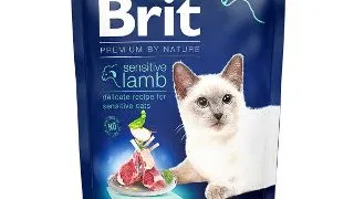 Hrana uscata pentru pisici Brit Premium By Nature Sensitive, Lamb, 1.5Kg 1.5kg