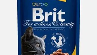Brit Premium plic hrana umeda pisici, Carne de pui si curcan, 100g 100g