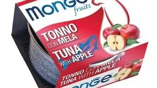 MONGE Fruit Cat hrana umeda pentru pisici, cu ton si mar 80 g