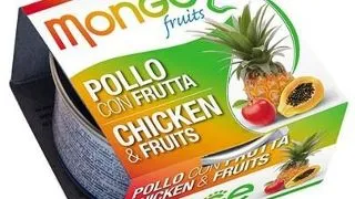 MONGE Fruit hrana umeda pentru pisici, cu pui si fructe 80 g