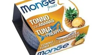 MONGE Fruit Cat hrana umeda pentru pisici, cu ton si ananas 80 g
