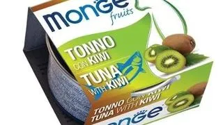 MONGE Fruit Cat hrana umeda pentru pisici, cu ton si kiwi 80 g
