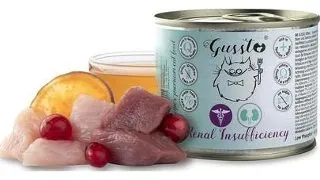 GUSSTO Vet Renal Insufficiency curcan si gasca pentru boli ale rinichilor 200 gr