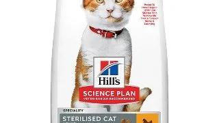 Hrana uscata pisici, Hill's SP Feline Adult Sterilised Chicken 1.5 kg 1.5kg