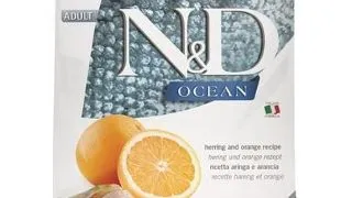 FARMINA N&amp;D Ocean Cat Adult Hrana uscata pisici adulte, cu hering si portocale 1,5 kg