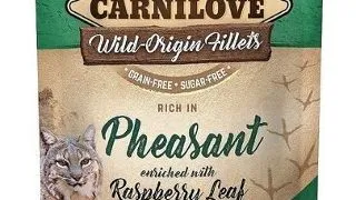CARNILOVE Pheasant&amp;Raspberry leaves 24 x 85 g hrana umeda pentru pisici, fazan si frunze de zmeura