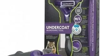 FURMINATOR Undercoat deShedding pentru pisici cu parul lung M/L