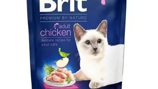 BRIT Cat Premium by Nature Adult chicken Hrana uscata pentru pisici adulte, cu pui  300 g