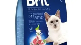 BRIT Cat Premium by Nature Sterilised lamb Hrana uscata pentru pisici sterilizate 8 kg