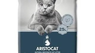 ARISTOCAT Bentonite Plus Nisip pentru litiera pisicilor, din bentonita 25 L