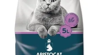 ARISTOCAT Bentonite Plus Nisip pentru litiera pisicilor, din bentonita cu lavanda 5 L