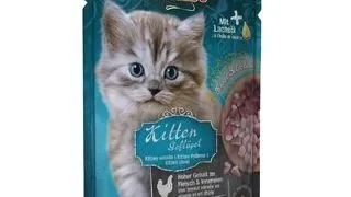LEONARDO Finest Selection Kitten hrana umeda pentru pisici junior, cu pasare de curte 85 g