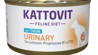 KATTOVIT Feline Diet Urinary Tuna hrana umeda dietetica pentru pisici cu afectiuni urinare, cu ton 85 g