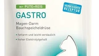 KATTOVIT Feline Diet Gastro hrana umeda dietetica pentru pisici cu afectiuni gastrointestinale, curcan si orez 85 g