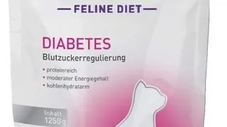 KATTOVIT Feline Diet Diabetes hrana uscata dietetica pentru pisici cu diabet 1,25 kg