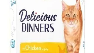 BUTCHER'S Delicious Dinners hrana umeda pisici, bucati de pui in jeleu 400g