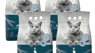 ARISTOCAT Bentonite Plus nisip igienic pisici, din bentonita 20 l (4 x 5 l)