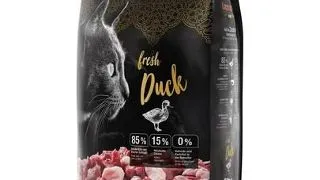 LEONARDO Fresh Duck &amp; Poultry Hrana uscata pentru pisici, cu rata si pasare 4 kg
