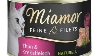 MIAMOR Feline Hrana umeda pisica, cu ton si crab in sos propriu 100 g