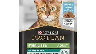 Hrana umeda pentru pisici Pro Plan Sterilised, Terina cu Cod 75g